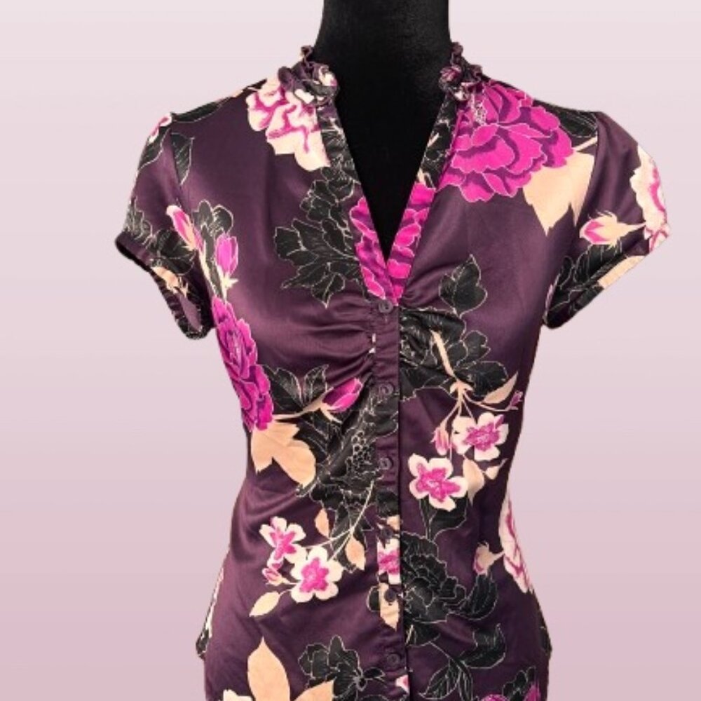 Worthington short sleeve blouse